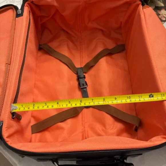 Martin Dingman - Leather Trolley Bag (Carry-On Suitcase) - Picture 10 of 11